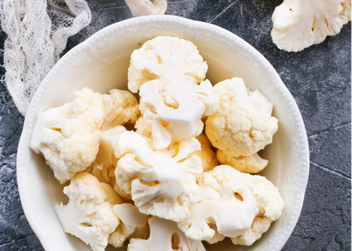 Steamed Cauliflower in the Microwave Microwave Oven Recipes