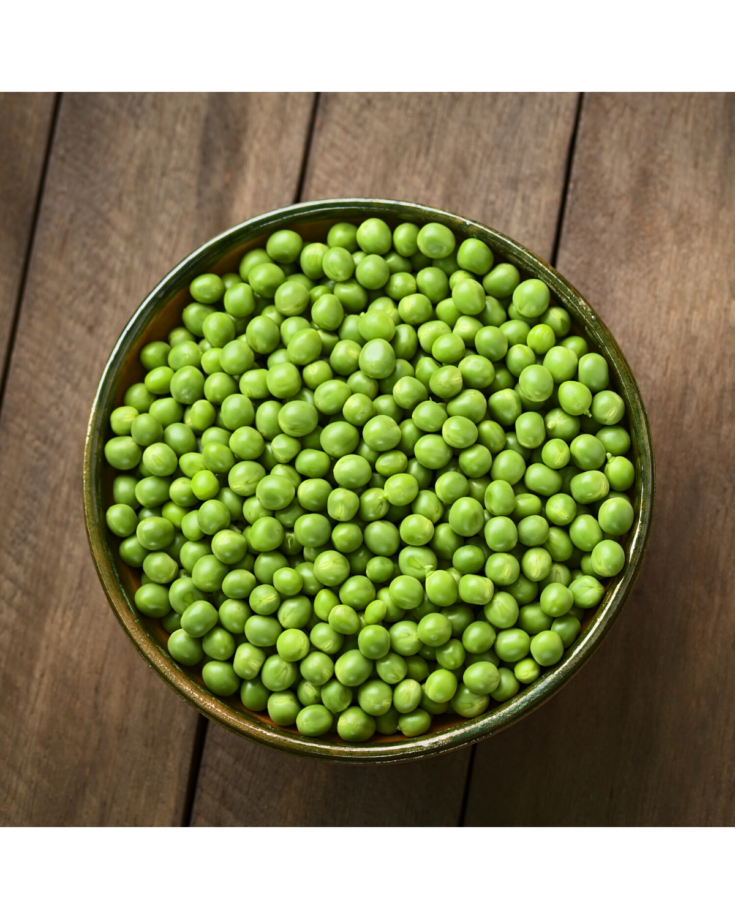 How to Steam Peas in the Microwave