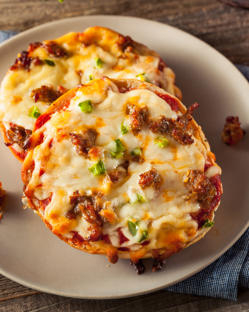 Pizza Bagel Bites in the Microwave - Microwave Oven Recipes